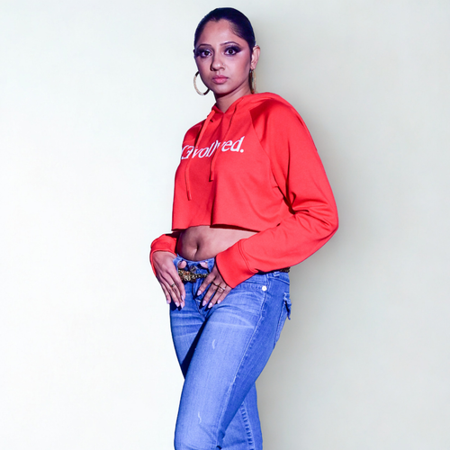 (Evol)ved Signature Cropped Hoodie