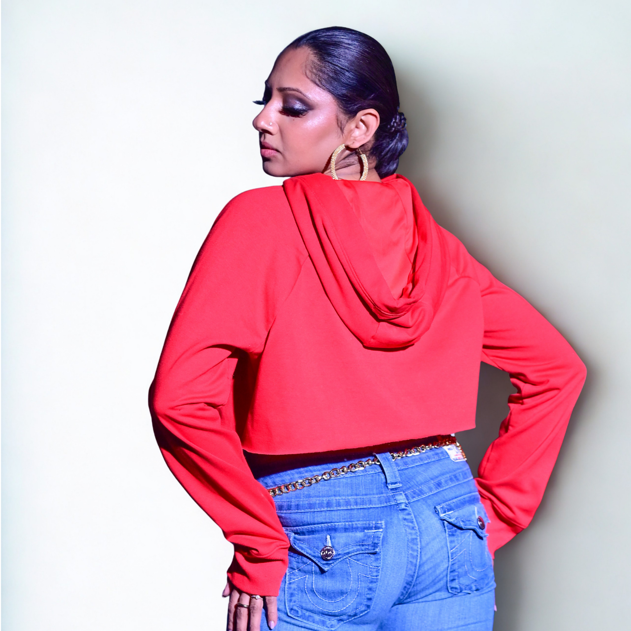 (Evol)ved Signature Cropped Hoodie