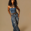 The Silver Lining Denim Set (Pre-Order)